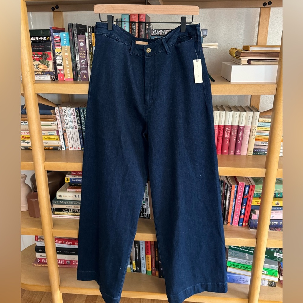Anthropologie Pilcro Skipper wide leg jeans